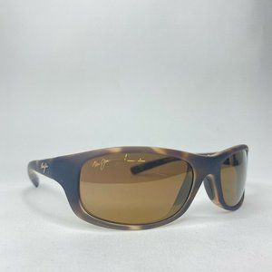 Maui Jim Sunglasses Kipahulu MJ279-10MR Matte Brown Tortoise Wrap w Brown 3167c